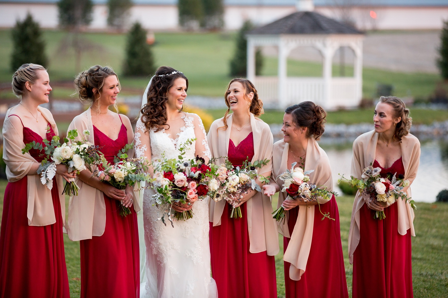 Harvest View Barn Hershey Farms Elizabethtown Pa wedding photography